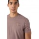 Champion T-Shirt Logo Vintage Rosa Uomo