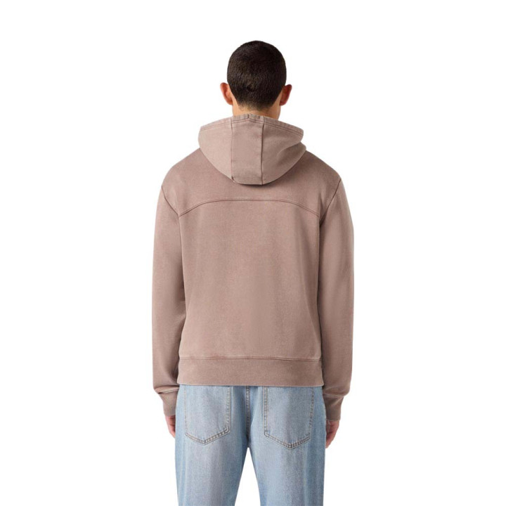 Champion Felpa Vintage Logo Rosa Uomo