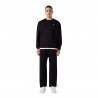 Champion Felpa Logo Nero Uomo