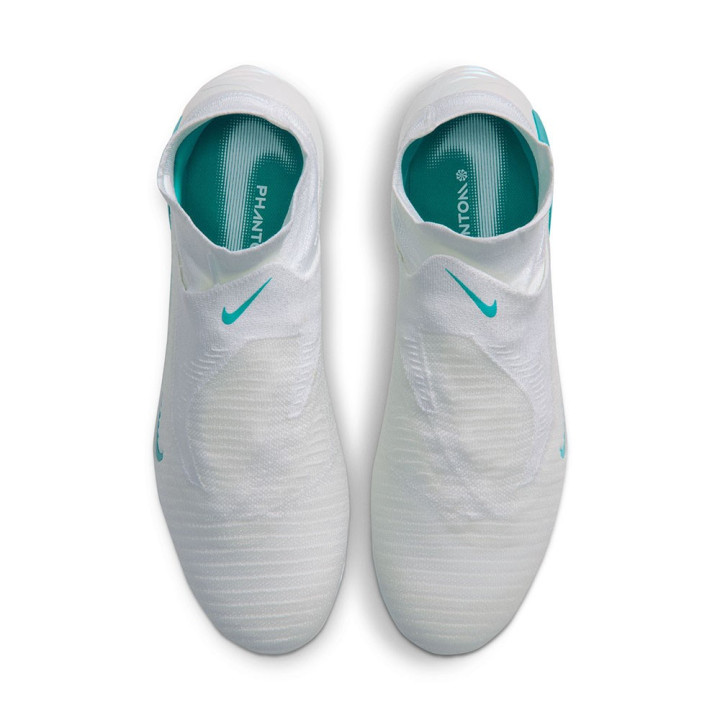 Nike Phantom 6 High Elite Fg Bianco Azzurro - Scarpe Da Calcio Uomo