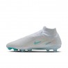 Nike Phantom 6 High Elite Fg Bianco Azzurro - Scarpe Da Calcio Uomo