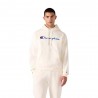 Champion Felpa Logo Bianco Uomo