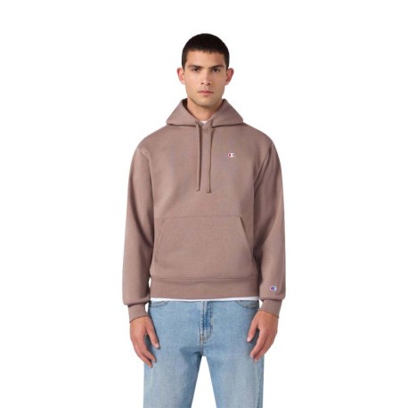 Champion Felpa Logo Piccolo Moro Uomo