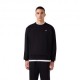 Champion Felpa Girocollo Logo Piccolo Nero Uomo