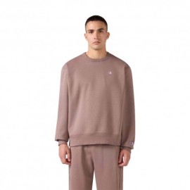 Champion Felpa Girocollo Logo Piccolo Moro Uomo