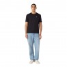 Champion T-Shirt Logo Piccolo Nero Uomo