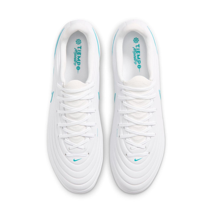 Nike Tiempo Maestro Acad Fg Mg Bianco Azzurro - Scarpe Da Calcio Uomo