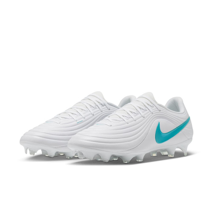 Nike Tiempo Maestro Acad Fg Mg Bianco Azzurro - Scarpe Da Calcio Uomo