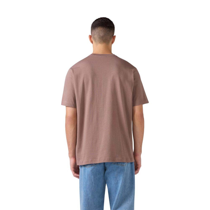 Champion T-Shirt Logo Piccolo Moro Uomo