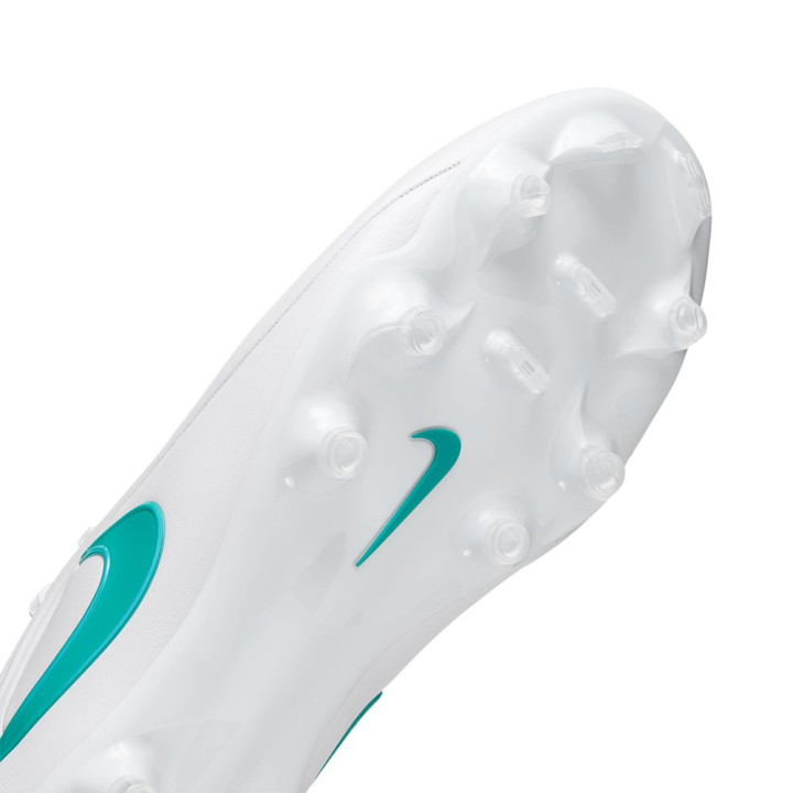 Nike Tiempo Maestro Acad Fg Mg Bianco Azzurro - Scarpe Da Calcio Uomo