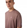 Champion T-Shirt Logo Piccolo Moro Uomo