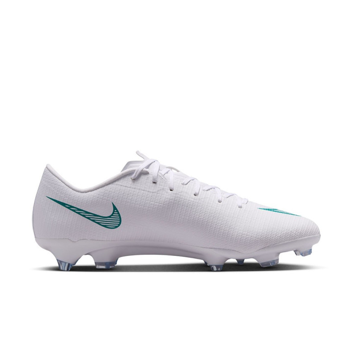 Nike Vapor 17 Academy Fg Mg Bianco Azzurro - Scarpe Da Calcio Uomo