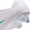 Nike Vapor 17 Academy Fg Mg Bianco Azzurro - Scarpe Da Calcio Uomo