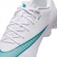Nike Vapor 17 Academy Fg Mg Bianco Azzurro - Scarpe Da Calcio Uomo