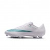 Nike Vapor 17 Academy Fg Mg Bianco Azzurro - Scarpe Da Calcio Uomo