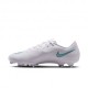 Nike Vapor 17 Academy Fg Mg Bianco Azzurro - Scarpe Da Calcio Uomo