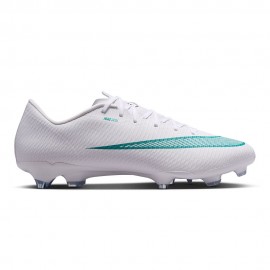 Nike Vapor 17 Academy Fg Mg Bianco Azzurro - Scarpe Da Calcio Uomo