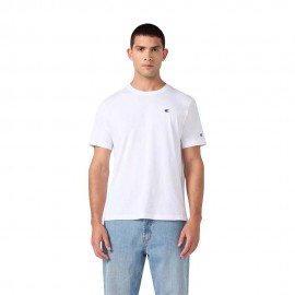 Champion T-Shirt Logo Piccolo Bianco Uomo