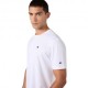 Champion T-Shirt Logo Piccolo Bianco Uomo