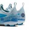 Nike Phantom 6 Low Acad Fg Mg Eh Azzurro Bianco - Scarpe Da Calcio Bambino