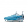 Nike Phantom 6 Low Acad Fg Mg Eh Azzurro Bianco - Scarpe Da Calcio Bambino