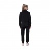 Champion Tuta Sportiva C Zip Nero Bambina