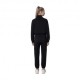 Champion Tuta Sportiva C Zip Nero Bambina