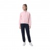 Champion Tuta Sportiva C Zip Rosa Bambina