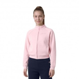 Champion Tuta Sportiva C Zip Rosa Bambina
