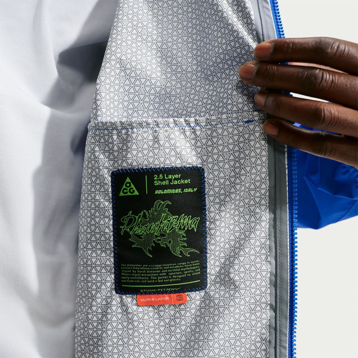 Nike Acg Phantazma Giacca Trail Running Game Blu Summit Whi Uomo