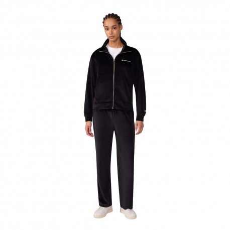 Champion Tuta Sportiva In Ciniglia Nero Donna