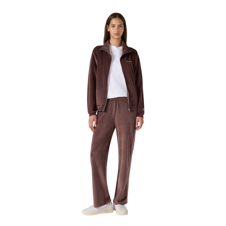 Champion Tuta Sportiva In Ciniglia Moro Donna