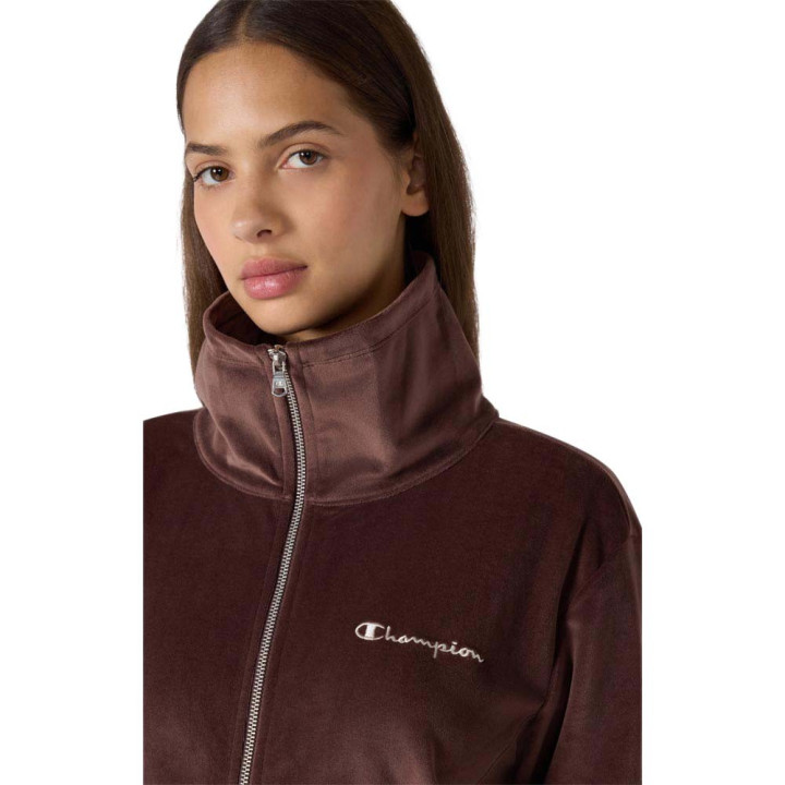 Champion Tuta Sportiva In Ciniglia Moro Donna
