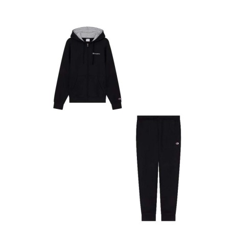 Champion Tuta Sportiva Full Nero Uomo