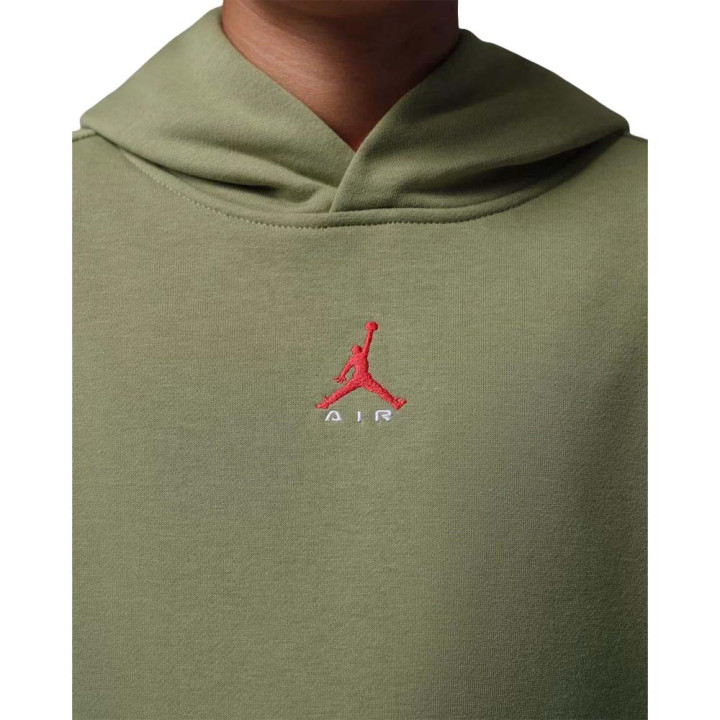 Nike Jordan Felpa Palestra Brooklyn Verde Bambino