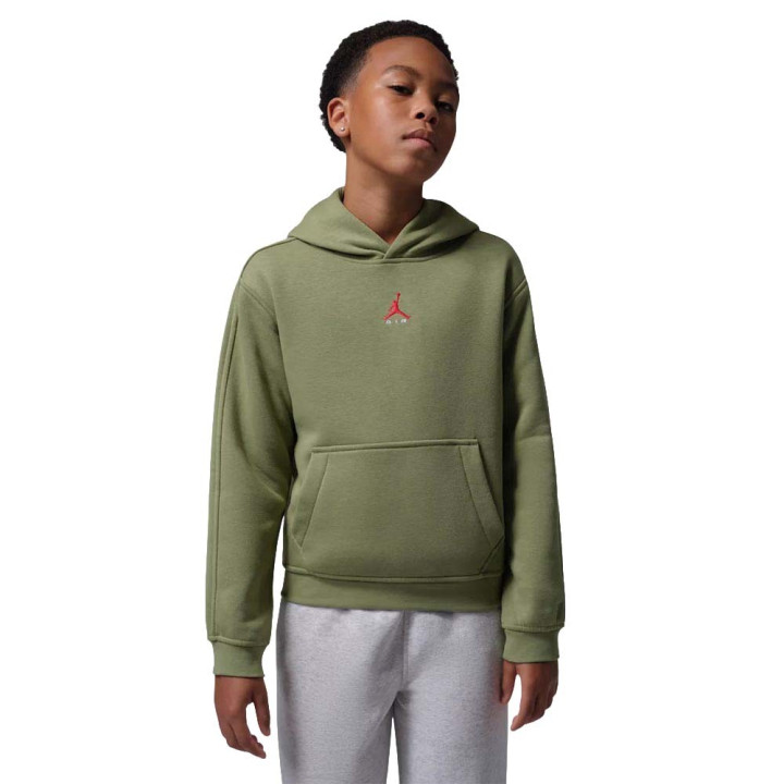Nike Jordan Felpa Palestra Brooklyn Verde Bambino