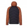 Rock Experience Giacca Trekking Re.Tanana Padded Rust Blue Shadow Uomo