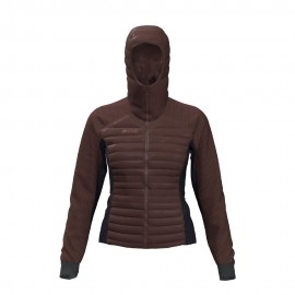 Rock Experience Giacca Trekking Wild Cat 2.0 Hybrid Deep Mahogany Donna
