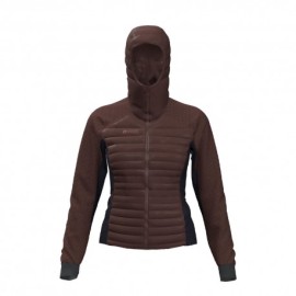 Rock Experience Giacca Trekking Wild Cat 2.0 Hybrid Deep Mahogany Donna
