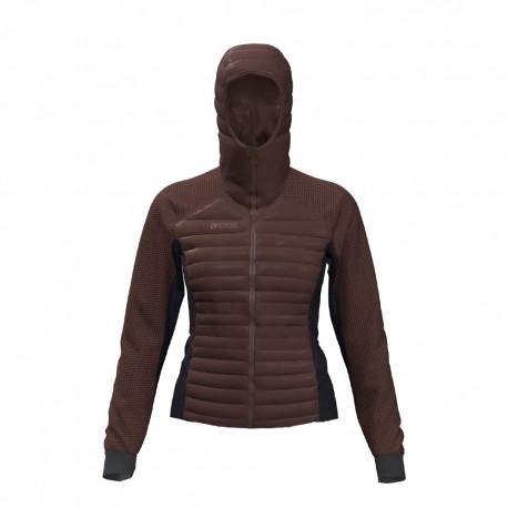 Rock Experience Giacca Trekking Wild Cat 2.0 Hybrid Deep Mahogany Donna