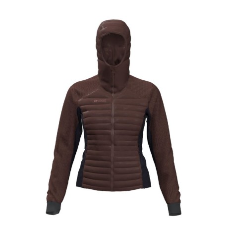 Rock Experience Giacca Trekking Wild Cat 2.0 Hybrid Deep Mahogany Donna