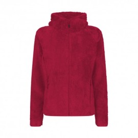 Rock Experience Felpa In Pile Oldy Viva Magenta Donna