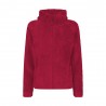 Rock Experience Felpa In Pile Oldy Viva Magenta Donna
