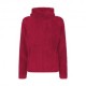 Rock Experience Felpa In Pile Oldy Viva Magenta Donna