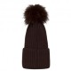 Refrigiwear Berretto Snowflake Marrone
