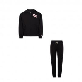 Full Zip Con Cappuccio nero
