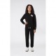 Champion Felpa Palestra Full Zip Con Cappuccio Nero Bambina