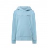 Champion Felpa Palestra Con Cappuccio Logo Tonale Blu Bambino