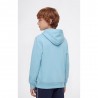 Champion Felpa Palestra Con Cappuccio Logo Tonale Blu Bambino
