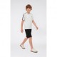 Champion Bermuda Logo Tonale Nero Bambino